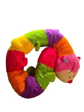 Toys R Us, Plush Rainbow Caterpillar-8 Ft Long Multicolor